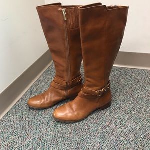 Louise et Cie Cognac Tall Boots Sz 8.5